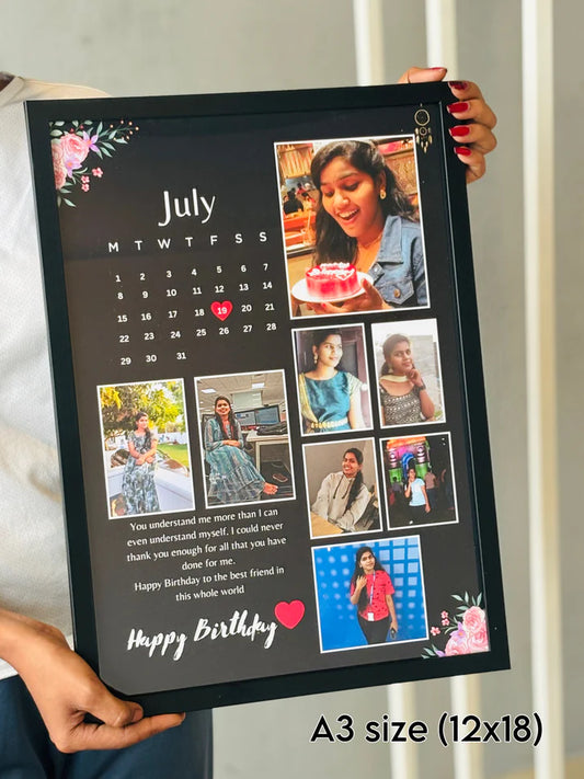 A Year of Love: Thoughtful Calendar Frames for Friends and Family!