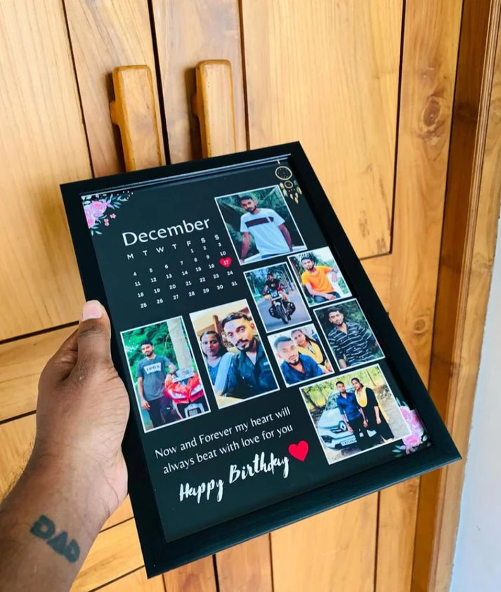 A Year of Love: Thoughtful Calendar Frames for Friends and Family!