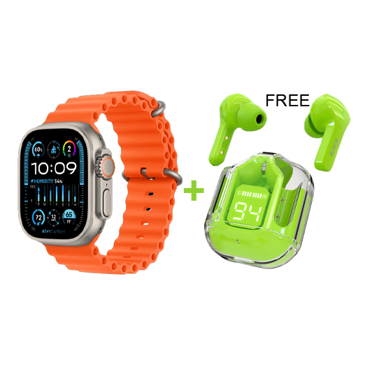 Watch Ultra 2 PRO, 7-day returns, free charger, fast delivery (Free Wireless Earbuds)