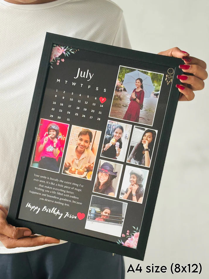 A Year of Love: Thoughtful Calendar Frames for Friends and Family!