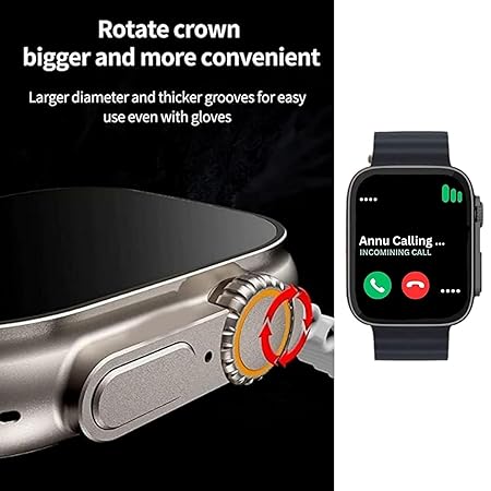 T800 Ultra Smartwatch, 49mm, premium quality, water-resistant, 7-day return policy.