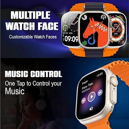 T800 Ultra Smartwatch, 49mm, premium quality, water-resistant, 7-day return policy.