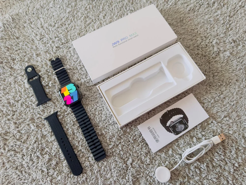 JW9 Pro Max Smartwatch – 49mm | Wearfit Pro App | Free Extra Strap | Fast Delivery | 7-Day Return