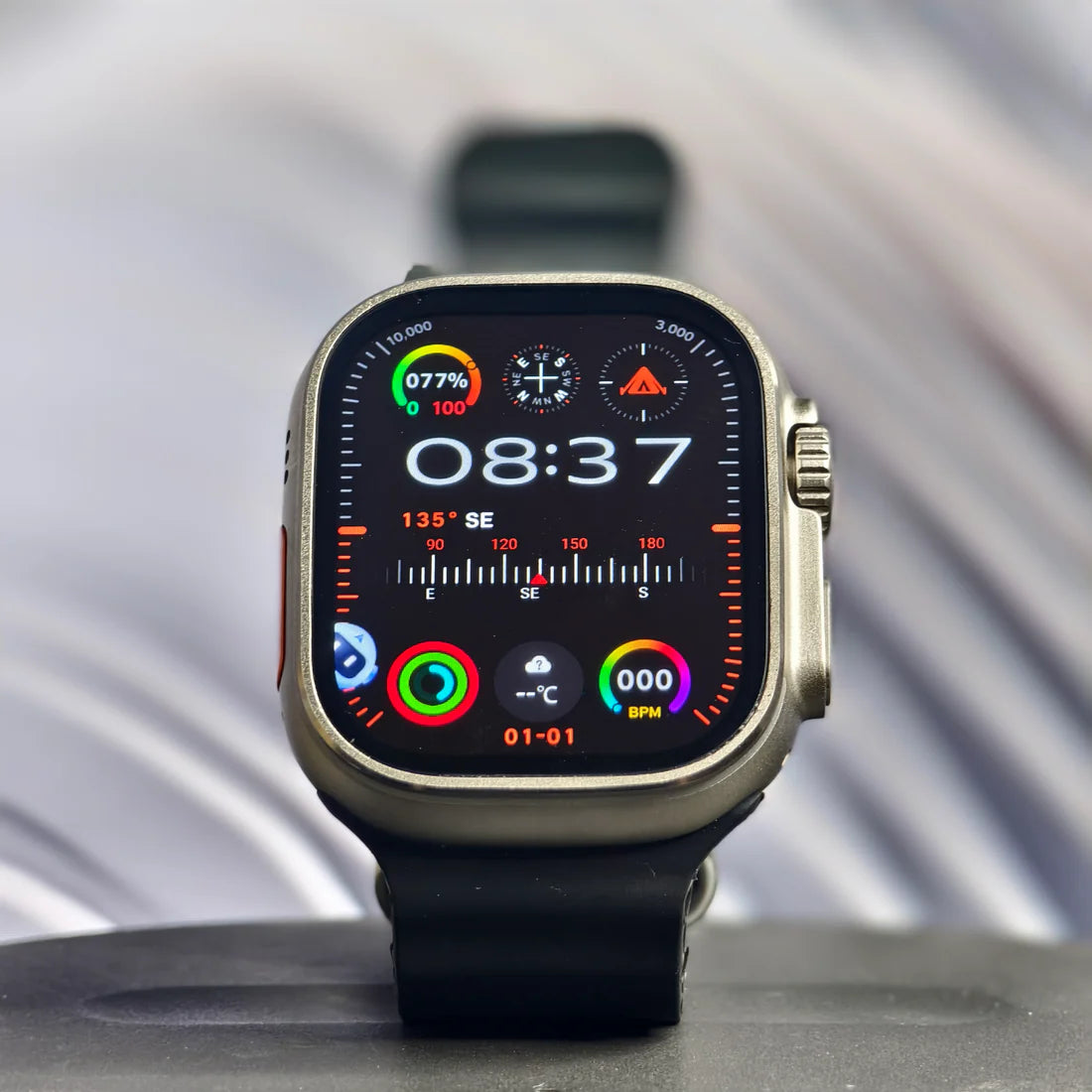 HK10 Ultra 3 Smartwatch – 49mm | Wearfit Pro App | Free Extra Strap | Fast Delivery | 7-Day Replacement