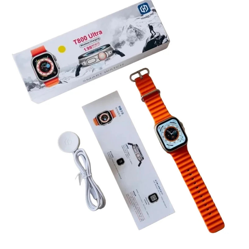 T800 Ultra Smartwatch, 49mm, premium quality, water-resistant, 7-day return policy.