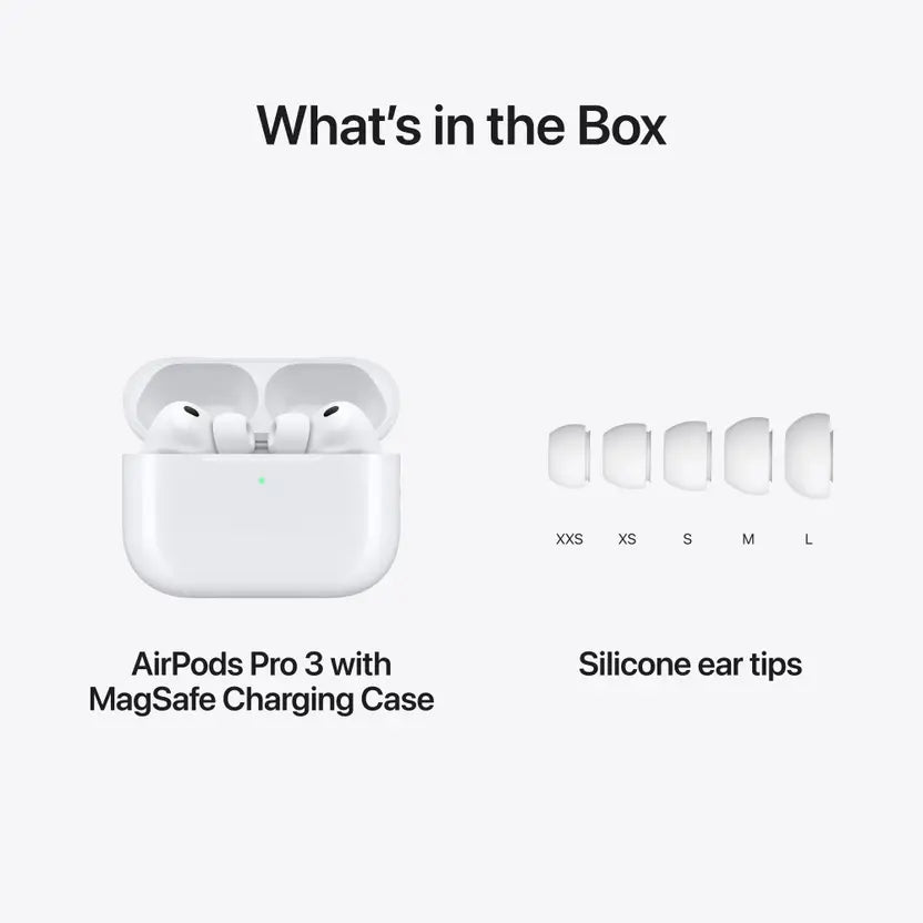 Air Pods Pro 3 | OG Packing | Premium Sound | Free Silicon Case